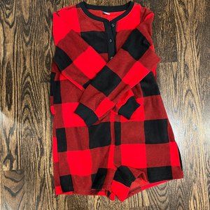 Old Navy Buffalo Plaid Romper